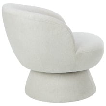 Eloise Chenille Swivel Armchair